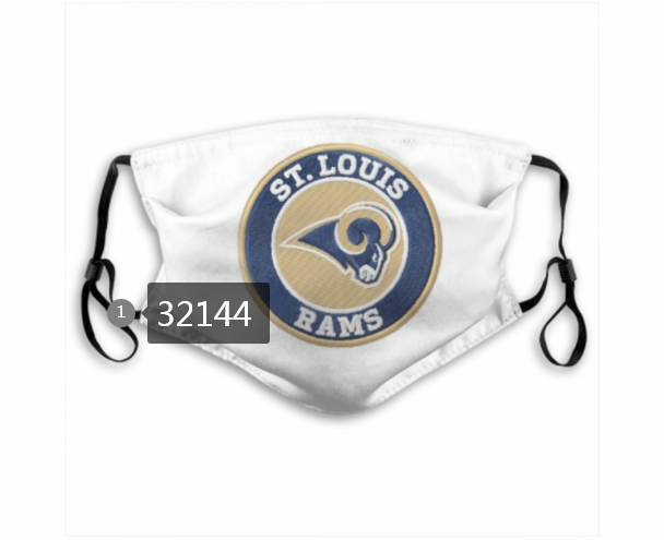 NFL 2020 Los Angeles Rams #25 Dust mask with filter-0